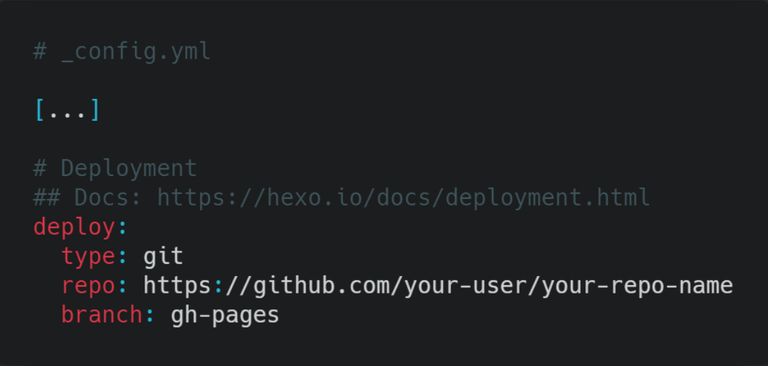 Deploy - _config.yml